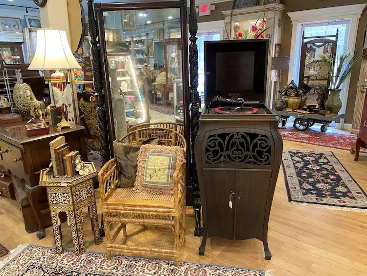 Wake Robbin consignment shop interior