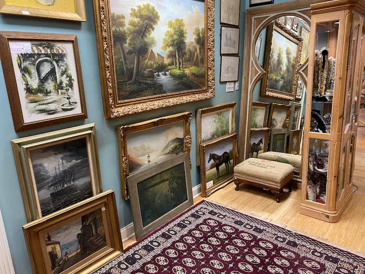 Wake Robbin consignment shop interior