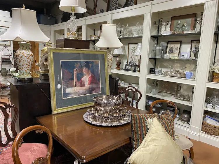 Wake Robbin consignment shop interior