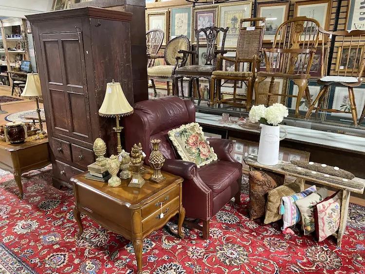 Wake Robbin consignment shop interior