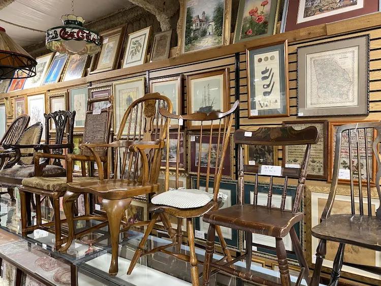 Wake Robbin consignment shop interior