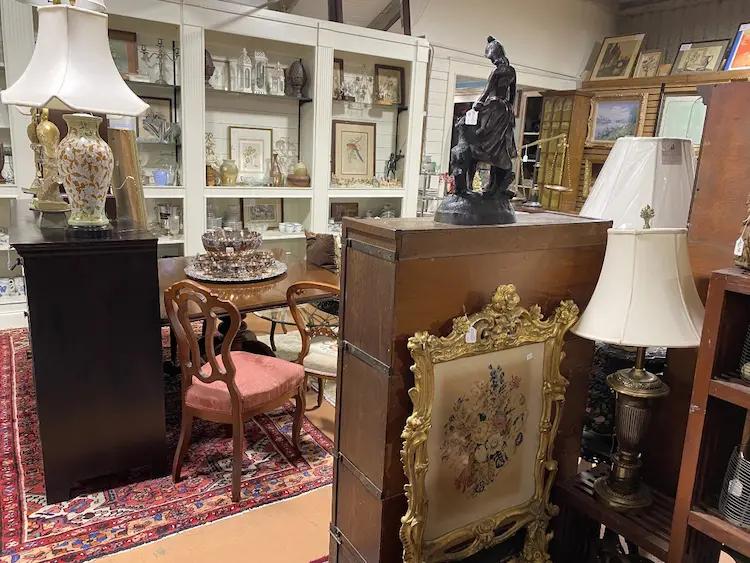 Wake Robbin consignment shop interior